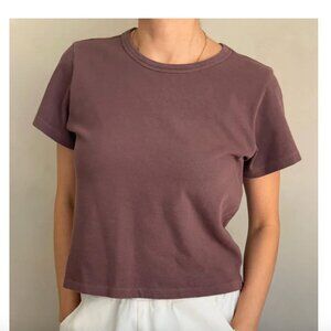 Le Bon Shoppe - The Little Boy Tee in Espresso - S